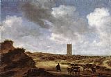 Salomon Van Ruysdael Famous Paintings - View of Egmond aan Zee